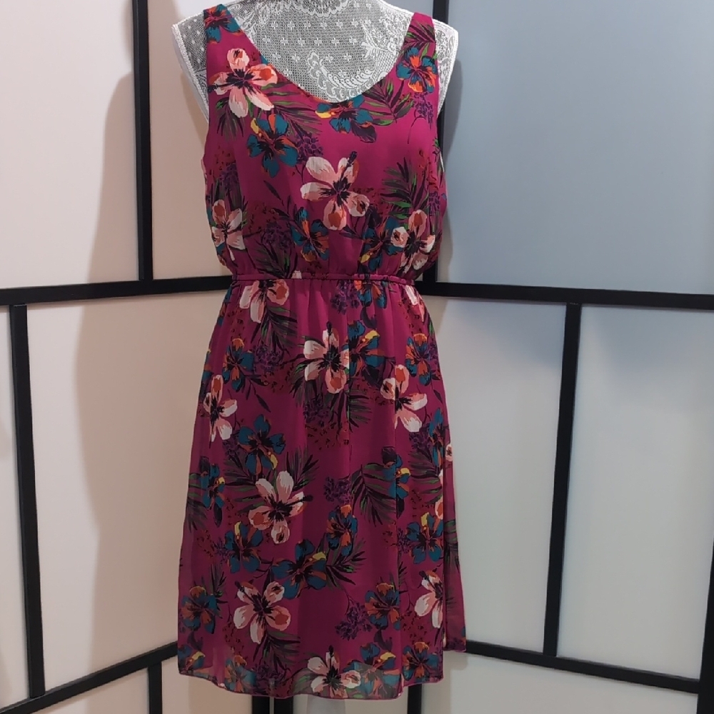 Old Navy Red Sundress Sleeveless Scoop Neck Mini